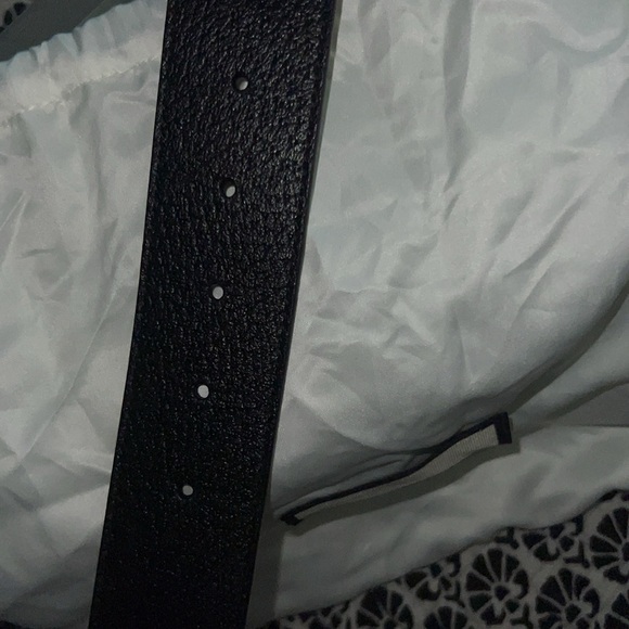 NWT Gucci Marmont Black Leather Belt with Gold GG Buckle. Size 95 - Picture 4 of 4
